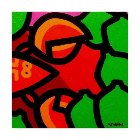 Trademark Fine Art John Nolan 'Lobster And Seven Limes' Canvas Art, 24x24 ALI37036-C2424GG